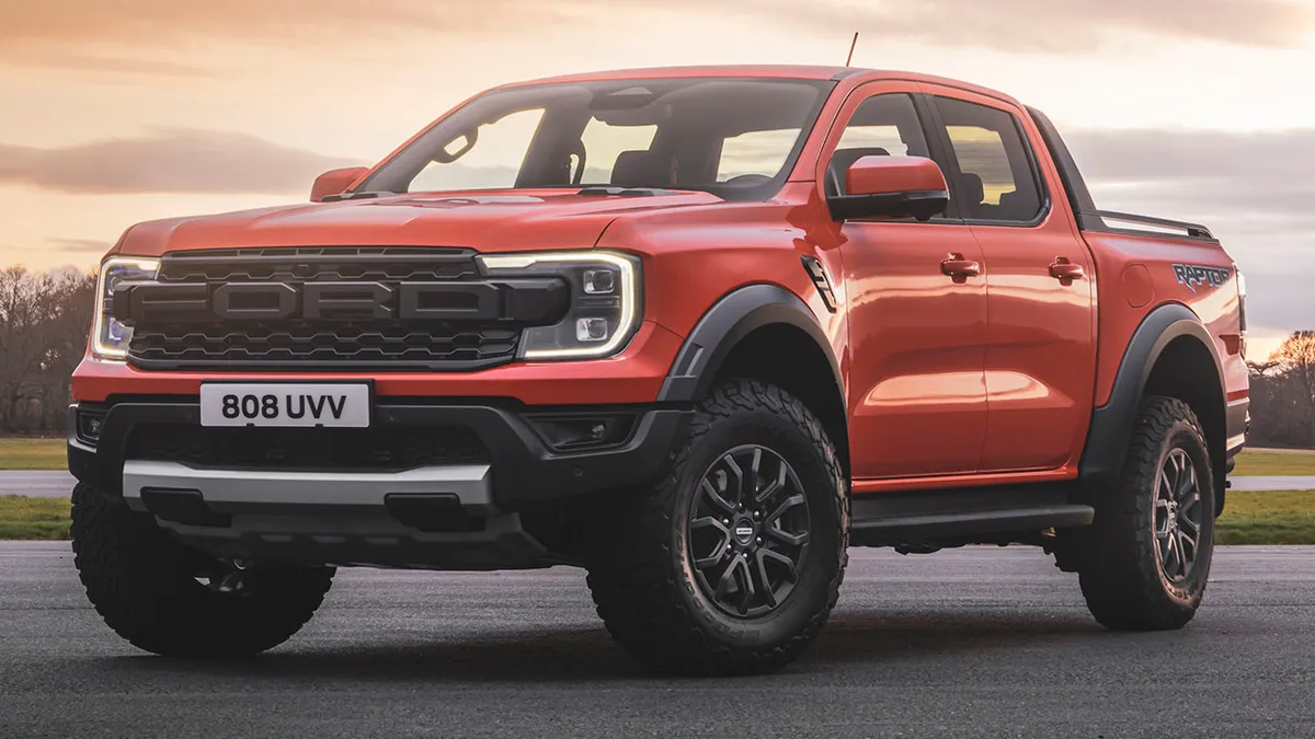 2023 Ford Ranger Raptor review, front side