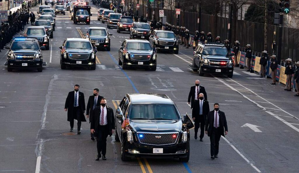 Presidential Limousine Nicknamed "The Beast"